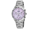 Pulsar Women's Classic Pink Dial Stainless Steel Watch