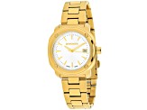 Wenger Women's Edge Index Yellow Stainless Steel Watch