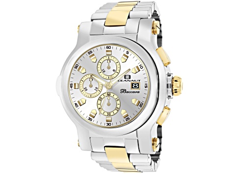 Oceanaut Men's Baccara XL White Dial, Two-tone Stainless Steel Watch