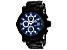 Oceanaut Men's Baccara XL Blue Dial, Black Stainless Steel Watch