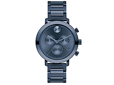 Movado Women's Bold Blue Stainless Steel Watch