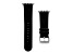 Gametime MLB Detroit Tigers Black Leather Apple Watch Band (38/40mm S/M). Watch not included.