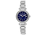 Mathey Tissot Women's Classic Blue Dial Stainless Steel Watch