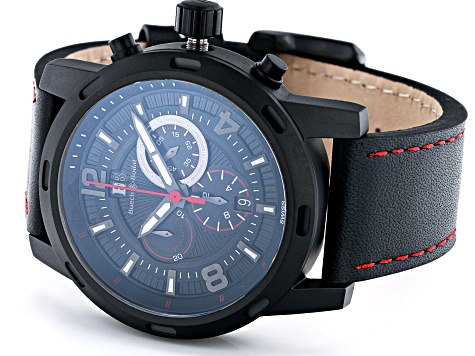 Buech Boilat Baracchi Mens Swiss Chronograph 46mm Case Watch