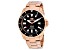 Seapro Men's Scuba 200  Black Dial, Rose Stainless Steel Watch