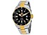 Seapro Men's Scuba 200  Black Dial, Two-tone Yellow Stainless Steel Watch