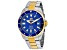 Seapro Men's Scuba 200  Blue Dial, Two-tone Yellow Stainless Steel Watch