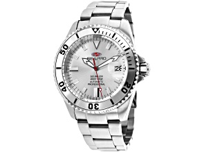 Seapro Men's Scuba 200 White Dial, Stainless Steel Watch