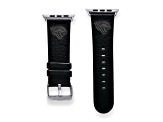 Gametime Jacksonville Jaguars Leather Band fits Apple Watch (42/44mm S/M Black). Watch not included.