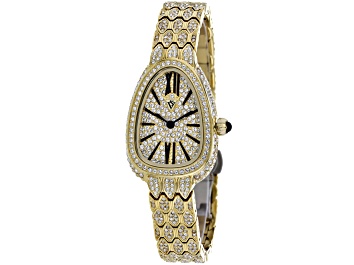 Picture of Christian Van Sant Women's Bella Yellow Dial, Yellow Stainless Steel Watch
