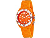 Seapro Women's Spring Orange Dial, Orange Silicone Watch