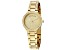 Stuhrling Women's Symphony Yellow Dial, Yellow Stainless Steel Watch