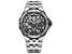 Edox Men Delfin The Original 43mm Automatic Watch, Stainless Steel Bracelet with Black Dial