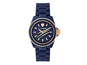 38MM Blue Case Blue Guilloché Dial Blue Bracelet