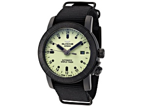Glycine Men's Airman 42 Purist 42mm Automatic GMT Watch