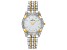 Mathey Tissot Women's FLEURY 2568 White Dial, Two-tone Yellow Stainless Steel Watch