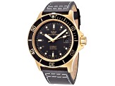 Glycine Men's Combat 42mm Automatic Black Dial Watch