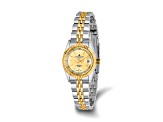 Ladies Charles Hubert IP-plated 2-tone Gold-tone Dial 26mm Watch