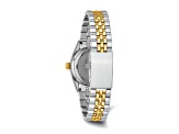 Mens Charles Hubert IP-plated Two-tone Off White Dial Watch