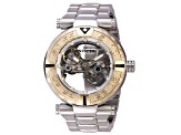 Invicta Subaqua Noma Ghost 47mm Gold Tone Bezel Stainless Steel Automatic Watch