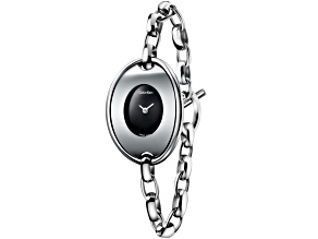 Calvin Klein Distinctive 29mm Stainless Steel Bracelet Black Dial Quartz Watch