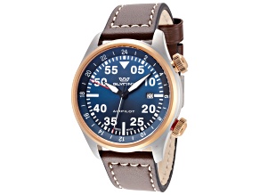 Glycine Men's Airpilot GMT 44mm Quartz Watch