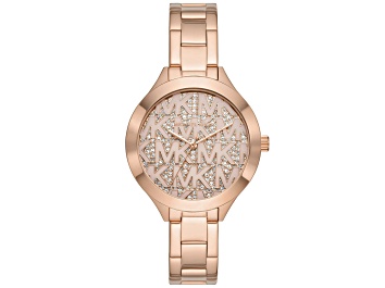 Picture of Michael Kors Women's Slim Runway Rose Stainless Steel Bracelet Watch