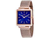 Oceanaut Women's Traditional Blue Dial, Rose Stainless Steel Watch