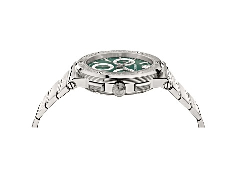 Versace Men's Greca Logo 43mm Quartz Watch