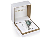 Versace Men's Greca Logo 43mm Quartz Watch