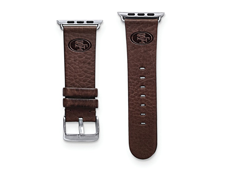 Game Time San Francisco 49ers HD Watch Band Compatible with Apple Watch