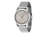 Invicta Celestial 36mm Ivory Color Dial Stainless Steel Mesh Band Quartz Watch