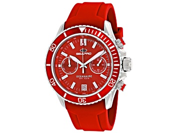 Picture of Seapro Men's Thrash Red Dial, Red Bezel, Red Silicone Watch