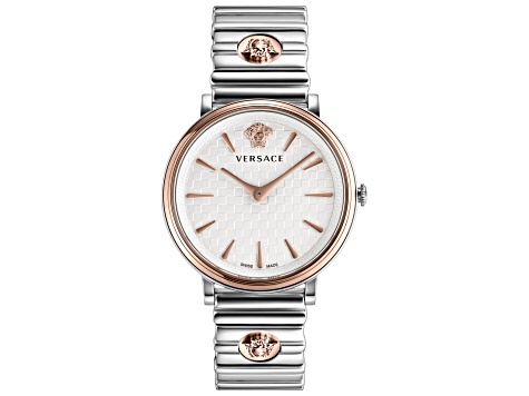 Versace Women's V-Circle 38mm Quartz Watch