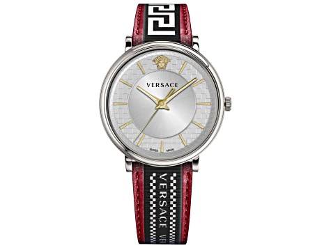 Versace Men's V-Circle 42mm Quartz Watch