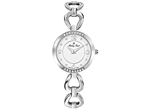 Mathey Tissot Women's Fleury 1496 White Dial, Stainless Steel Watch