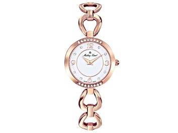 Picture of Mathey Tissot Women's Fleury 1496 White Dial, Rose Stainless Steel Watch