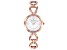 Mathey Tissot Women's Fleury 1496 White Dial, Rose Stainless Steel Watch