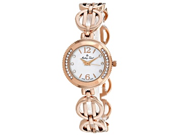 Picture of Mathey Tissot Women's Fleury 1496 White Dial, Rose Stainless Steel Watch
