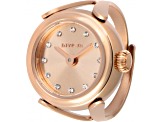 Invicta Women's Angel Mini 17.5mm Quartz Rose Stainless Steel Rose Dial Ring Watch