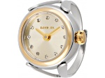 Invicta Women's Angel Mini 17.5mm Quartz Stainless Steel Yellow Dial and Bezel Ring Watch