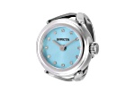 Invicta Women's Angel Mini 17.5mm Quartz Stainless Steel Blue Dial Ring Watch