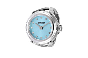 Invicta Wildflower 27mm Yellow Bezel Two-tone Stainless