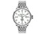 Mathey Tissot Men's Elica White Dial, Stainless Steel Watch