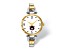 LogoArt Auburn University Elegant Ladies Two-tone Watch