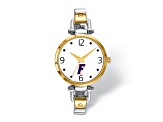 LogoArt University of Florida Elegant Ladies Two-tone Watch