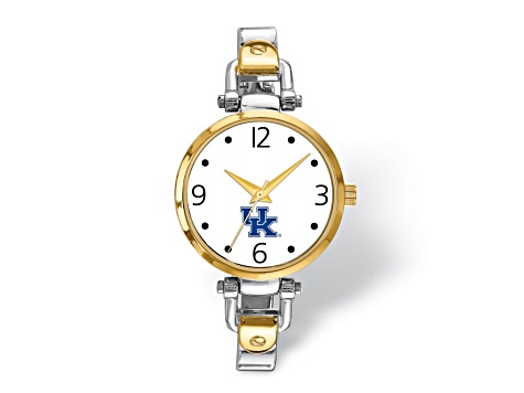 LogoArt University of Kentucky Elegant Ladies Two-tone Watch