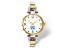 LogoArt University of North Carolina Elegant Ladies Two-tone Watch