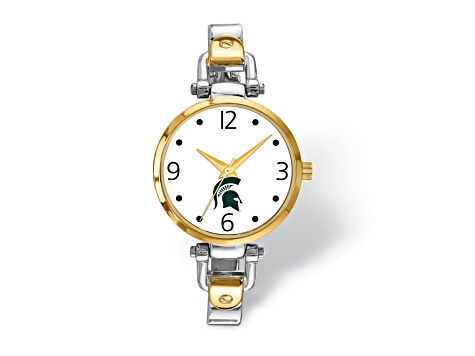LogoArt Michigan State University Elegant Ladies Two-tone Watch