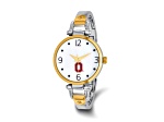 LogoArt Ohio State University Elegant Ladies Two-tone Watch